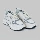 Contrast Color Lace Up Running Platform Booster Sneakers - Grey image