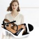 Stiletto Buckle Strap Open-Toe Women Heels Sandals Black image