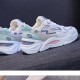 Breathable Hollow Out Mesh Lace up Women Sneakers - Pink image