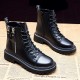 Casual Style Soft Side Zipper Women Ankle Boots Black image