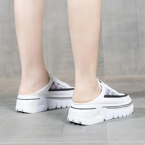 Comfort Round Toe Lace Up Low Top Sport Sneakers - Black image