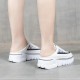 Comfort Round Toe Lace Up Low Top Sport Sneakers - Black image