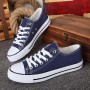 Women Blue Color Comfty Canvas Shoes For Women