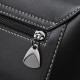 Stylish & Functional Removable Strip Round Shoulder Bag - Black image