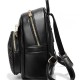 Luxury Sequin Cat Shape Multi Pockets Women Backpack - Black image