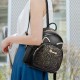Luxury Sequin Cat Shape Multi Pockets Women Backpack - Black image