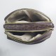Tandy Diagonal Letter Printed Round Shoulder Bag - Chocolate image