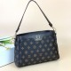 Luxury Floral Pattern Cross Border Detachable Women Hand Bag - Dark Brown image