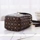 Check Box Micky Mouse Adjustable Strap Flip Women Shoulder Bag - Dark Brown image