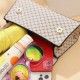 Trendy Geometric Patch Pocket Women Shoulder Bags - Beige image