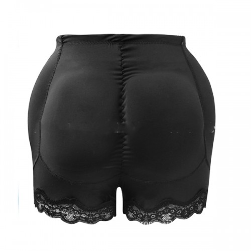Elastic Butt Lifter Padded Hip Enhancer Women Shapewears - Black image