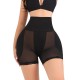 Women's High Waist Sponge Pad Body Shaping Corset - Black image