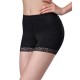 Lace High Waist Butt Padded Panties Shapewear Coreset - Black image