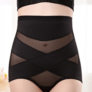  Body Shaping High Waist Hip Enhancer Panty Shapewear - Black