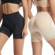Hip Lifting High Waist Sponge Padded Butt Lifter Panties Corset- Black image