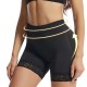Hip Lifting High Waist Sponge Padded Butt Lifter Panties Corset- Black image