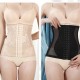 Slimming Modeling Belly Belt Waist Straps Shapewear Corset - Black image