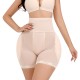 Women's High Waist Sponge Pad Body Shaping Underwear - Cream image
