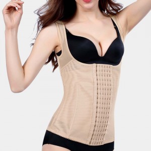 Body Slimming Tummy Control Tank Top Shapewear Bodysuit - Cream