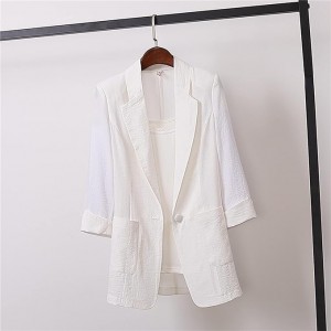Classic White Blazer With a Modern Casual Twist