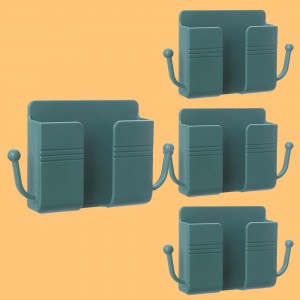 Self Adhesive Wall Mount Multifunctional Phone Holder - Set of 4 Pieces
