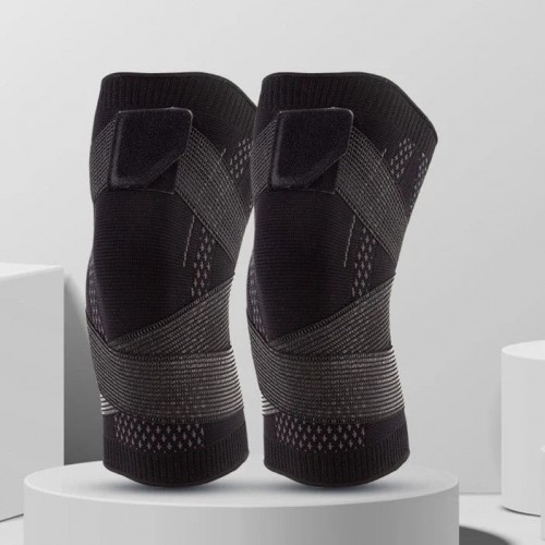 KneeGuard™ - Best Knee Compression Sleeves for Support and Comfort Pink image