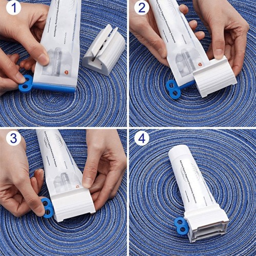 Rolling Toothpaste Squeezer - Set of 3 Pieces image