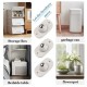 Universal Furniture Wheels - 4 Pcs Set image