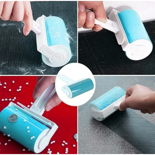 Reusable Gel Lint Roller - Effortless and Eco-Friendly Lint and Pet Hair Removal image
