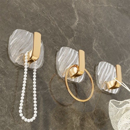 High-Value Platinum Hooks - Set of 5 Pcs for Stylish and Durable Hanging image