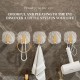 High-Value Platinum Hooks - Set of 5 Pcs for Stylish and Durable Hanging image