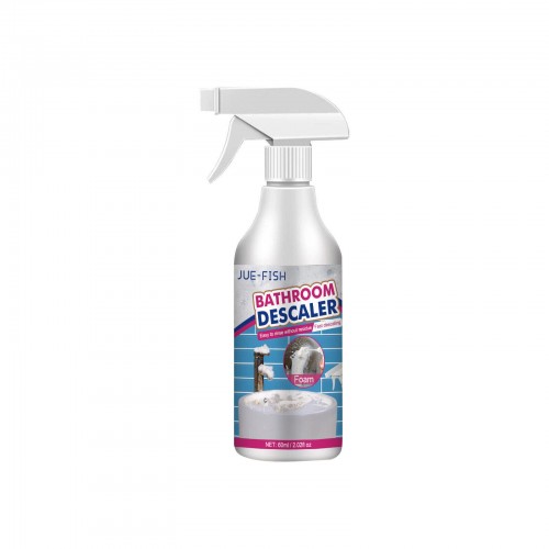 Powerful Bathroom Descaler Foam Cleaner Spray - Eliminates Stubborn Stains and Limescale