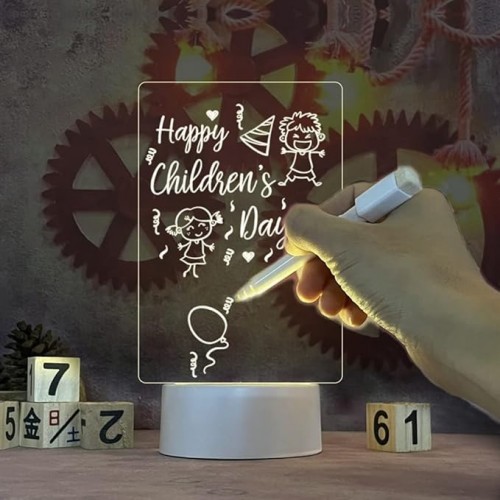 Decorative Note Board Creative LED Night Light image