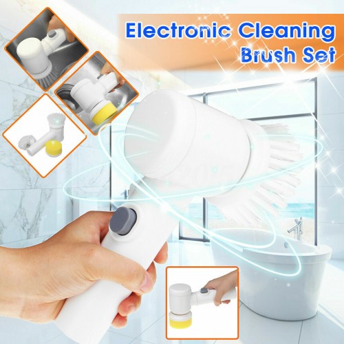 Multifunction Electric Magic Cleaning Brush - Ideal for Bathroom Cleaning