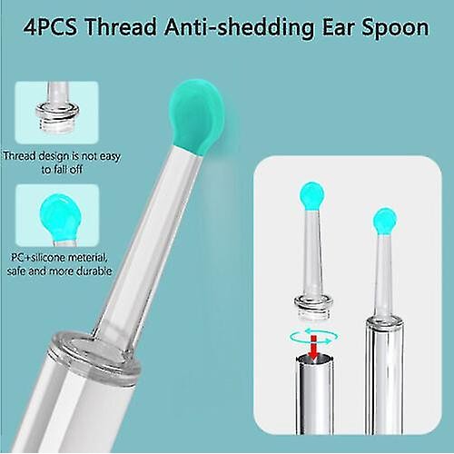 NE3pro Otoscope - 1080P HD Video, Elimination Spoon, High-Resolution Load Otoscope. image