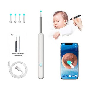 NE3pro Otoscope - 1080P HD Video, Elimination Spoon, High-Resolution Load Otoscope.