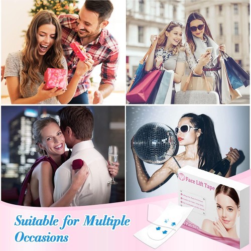 Invisible Face Lifter Tape - Lift and Sculpt Your Face Naturally image