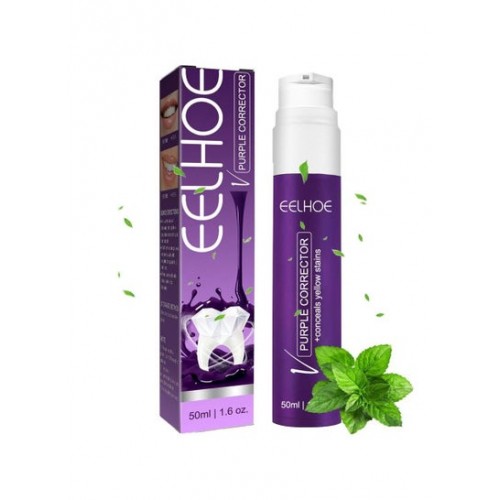 Purple Toothpaste Teeth Color Corrector - Brighten and Correct Tooth Discoloration image