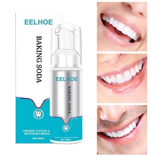Teeth Whitening Mousse with Baking Soda - Brighten Your Smile Naturally image