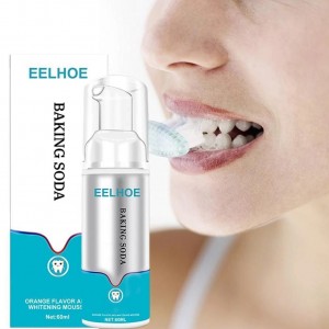 Teeth Whitening Mousse with Baking Soda - Brighten Your Smile Naturally