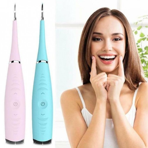 Ultrasonic Tooth Cleaner Tartar Remover - 5-Speed Rechargeable Dental Care image