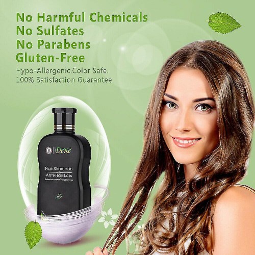 Dexe Herbal Anti Hair Loss Growth Unisex Shampoo - 200ml image