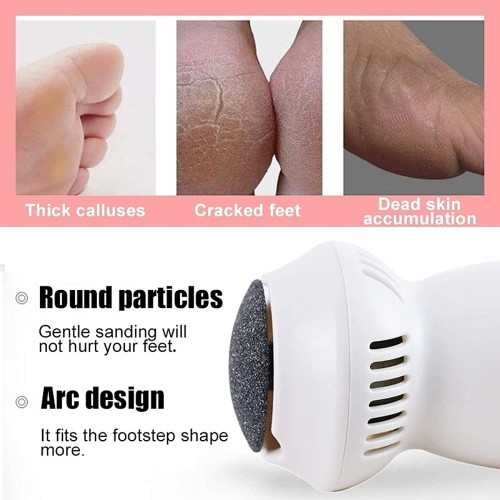 Rechargeable Electric Callus Foot File Pedicure Tools For Removing Calluses image