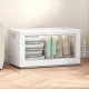 Stackable Storage Bins with Lids and Doors - Space-saving and Organizational