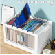 Stackable Storage Bins with Lids and Doors - Space-saving and Organizational