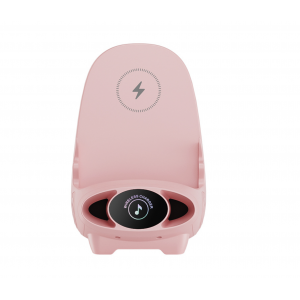 Universal Mini Chair Wireless Fast Charger Multifunctional Phone Holder - Pink
