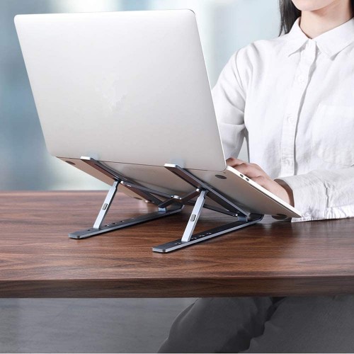Laptop Stand Folding Storage Bracket image