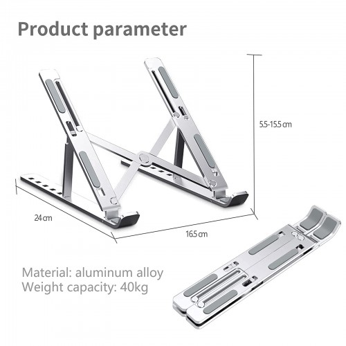 Laptop Stand Folding Storage Bracket image