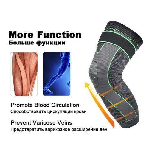 Extended Acupressure Sports Knee Pads Self-Heating Shaping Knee Sleeve image
