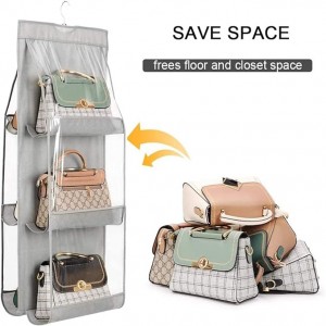 Double-Sided Six-Layer Hanging Storage Bag